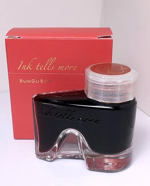 A review of BUNGUBOX Calvados fountain pen ink — Inky Inspirations